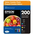 thumbnail image 1 of Epson T200 Series Ink Cartridge, Black/Cyan/Magenta/Yellow 5 ct., 1 of 1