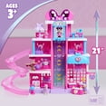 thumbnail image 3 of Disney Jr. Minnie Mouse Pet Hotel Playset with 23 Accessories, 3 of 10