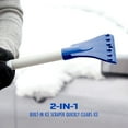 thumbnail image 6 of Snow Joe 2-in-1 Telescoping Snow Broom + Ice Scraper, 18" Foam Head, 6 of 13