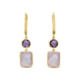 thumbnail image 4 of Multi-Gemstone Dangle Earrings in 14K Gold, 4 of 6