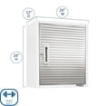 thumbnail image 2 of Seville Classics UltraHD Wall Storage Cabinet, 24" W x 12" D x 28" H, 2 of 9