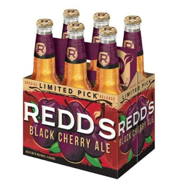 Redd's Wicked Black Cherry Ale Beer, 12 fl. oz. bottle, 6 pk.