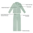 thumbnail image 10 of DreamMark Women's 2-Piece Notch Collar Pajama Set, 10 of 10