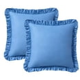 thumbnail image 2 of Draper James 2-Pack Solid Ruffle Decorative Pillows, 2 of 6
