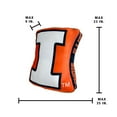 thumbnail image 4 of Logo Brands Illinois Fighting Illini XL Puff Pillow, 4 of 5