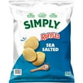 thumbnail image 1 of Simply Ruffles Sea Salted Flavored Potato Chips, 13.5 oz., 1 of 8