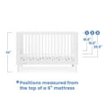 thumbnail image 6 of Delta Children Ollie 4-in-1 Convertible Crib, Choose Color, 6 of 11