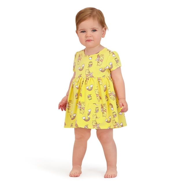 Character Baby Girls 2-Pack Dress & Romper Set