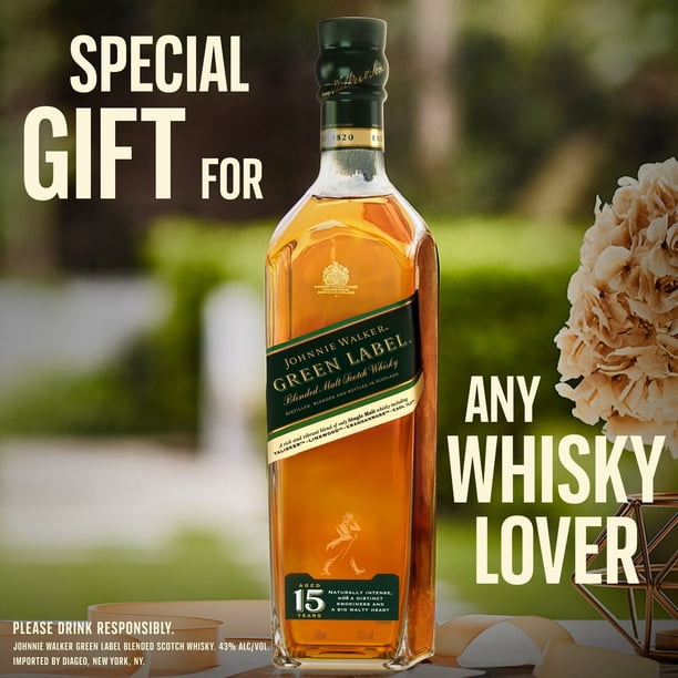Johnnie Walker Green Label Whiskey, 750 ml - Samsclub.com