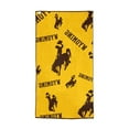 thumbnail image 5 of Logo Brands Wyoming Cowboys 38"x72" Beach Towel, 5 of 6