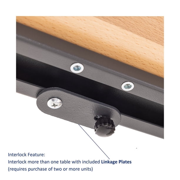 Seville Classics UltraHD Interlocking Height Adjustable Workbench