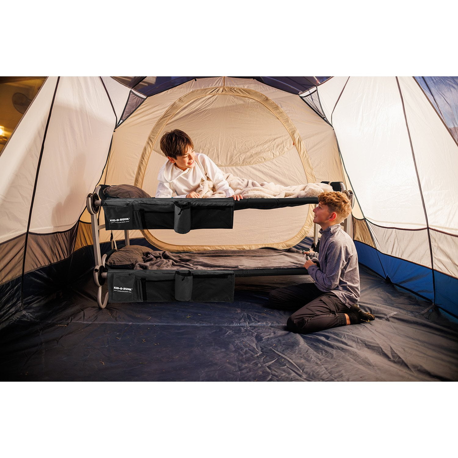Kid-O-Bunk Bunkable Cots with 2 Side Organizers - Samsclub.com