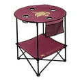 thumbnail image 1 of Logo Brands Texas State Bobcats 27.6in Round Tailgate Table, 1 of 5