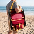 thumbnail image 3 of Logo Brands Kansas City Chiefs Reclining Beach Chair, 3 of 6