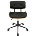 thumbnail image 5 of Lombardi Mid-Century Modern Adjustable Office Chair, Assorted Colors, 5 of 9