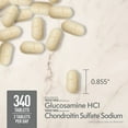 thumbnail image 3 of Member's Mark Extra Strength Glucosamine HCl and Chondroitin Sulfate Sodium Tablets, 340 ct., 3 of 7