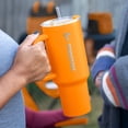 thumbnail image 2 of Logo Brands Illinois 40oz Etch SS Tumbler 2 Pack, 2 of 5