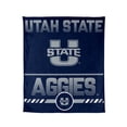 thumbnail image 1 of Logo Brands Utah State Aggies 60"x70" Super Plush Blanket, 1 of 7