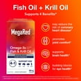 thumbnail image 2 of MegaRed Omega-3 Fish & Krill Oil Advanced Softgels, 900mg, 60 ct., 2 of 6