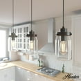 thumbnail image 1 of Hunter Devon Park with Clear Glass Ceiling Light Fixture, 1 of 9
