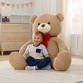 thumbnail image 1 of Member's Mark 50" Corduroy Plush Bear, 1 of 6