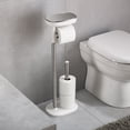 thumbnail image 2 of Joseph Joseph EasyStore Freestanding Toilet Paper Holder, 2 of 5