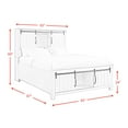 thumbnail image 12 of Society Den Jack Platform Storage Bed in Walnut, Assorted Sizes, 12 of 12