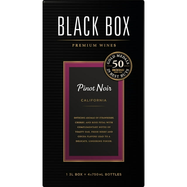 Black Box Pinot Noir Wine, 3 L