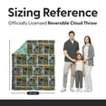 thumbnail image 4 of Licensed Reversible Serenity Cloud Throw Blanket, 50" x 60", 4 of 4