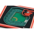 thumbnail image 3 of YouTheFan MLB 3D Stadium View Coasters, Assorted Teams, 3 of 3
