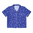 thumbnail image 7 of Member's Mark Women's Americana Notch Collar Short Sleeve and Short Pajama Set, 7 of 11
