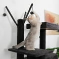 thumbnail image 5 of Multi-Functional Cat Tower, 73.6 in., Dark Grey, 5 of 10