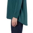 thumbnail image 5 of Hue Women's Long Sleeve Tunic T-Shirt, 5 of 7
