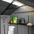 thumbnail image 6 of Lifetime 10' x 8' Outdoor Storage Shed, Gray, 6 of 12