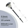 thumbnail image 4 of Member's Mark LED Solar Path Lights, 20 Lumens, 4-Pack, 4 of 6