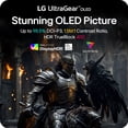 thumbnail image 7 of LG 27" UltraGear OLED QHD, 1440p, 240Hz, Nvidia Gsync, AMD FreeSync, HDR10, Gaming Monitor, 7 of 10