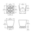 thumbnail image 6 of Mayne Acadia Tall Planter, Choose Size, 6 of 12