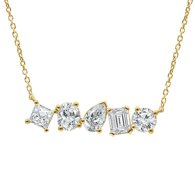 Lab Created 1.50 CT. T. W. Diamond Pendant in 14K Gold