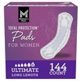thumbnail image 1 of Member's Mark Total Protection Pads for Women, Ultimate Long Length, 144 ct., 1 of 8