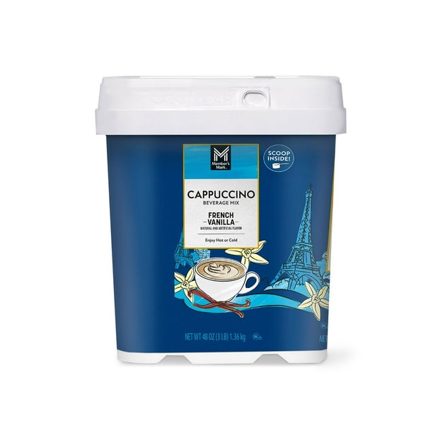 Member's Mark French Vanilla Cappuccino Beverage Mix, 48 oz