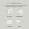 thumbnail image 4 of Over&Back Washed Linen Table Runner, 4 of 8