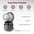 thumbnail image 3 of Cuckoo 3-Cup Rice Cooker & Warmer, 3 of 9