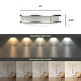 thumbnail image 3 of Boost LED Ceiling Light Double Ring Flush Mount 12" 5CCT 2-Pack, 3 of 6