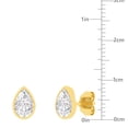 thumbnail image 4 of Lab Created Diamond Earrings in 14K Gold, 4 of 7