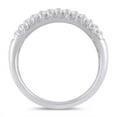 thumbnail image 3 of Round Cut Pavé Diamond Band in 14K Gold, 3 of 6