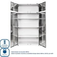 thumbnail image 4 of Seville Classics UltraHD 8-Piece Steel Garage Cabinet Storage Set With Rolling Workbench, 14 Feet Wide, 4 of 17