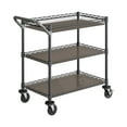 thumbnail interactive-video image 1 of Member's Mark NSF 3-Tier Heavy-Duty Commercial Utility Cart, 34” L x 18” W x 34.5” H, 1 of 10