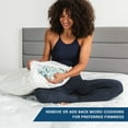 thumbnail image 2 of MOLECULE CopperWELL Gel Memory Foam Pillow, Assorted Sizes, 2 of 7