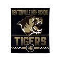 thumbnail image 1 of Logo Brands Bentonville High School 60"x70" Super Plush Blanket, 1 of 7