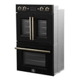 thumbnail image 3 of FORNO Asti 30-Inch Double Electric Wall Oven with Upper French Doors, 3 of 10